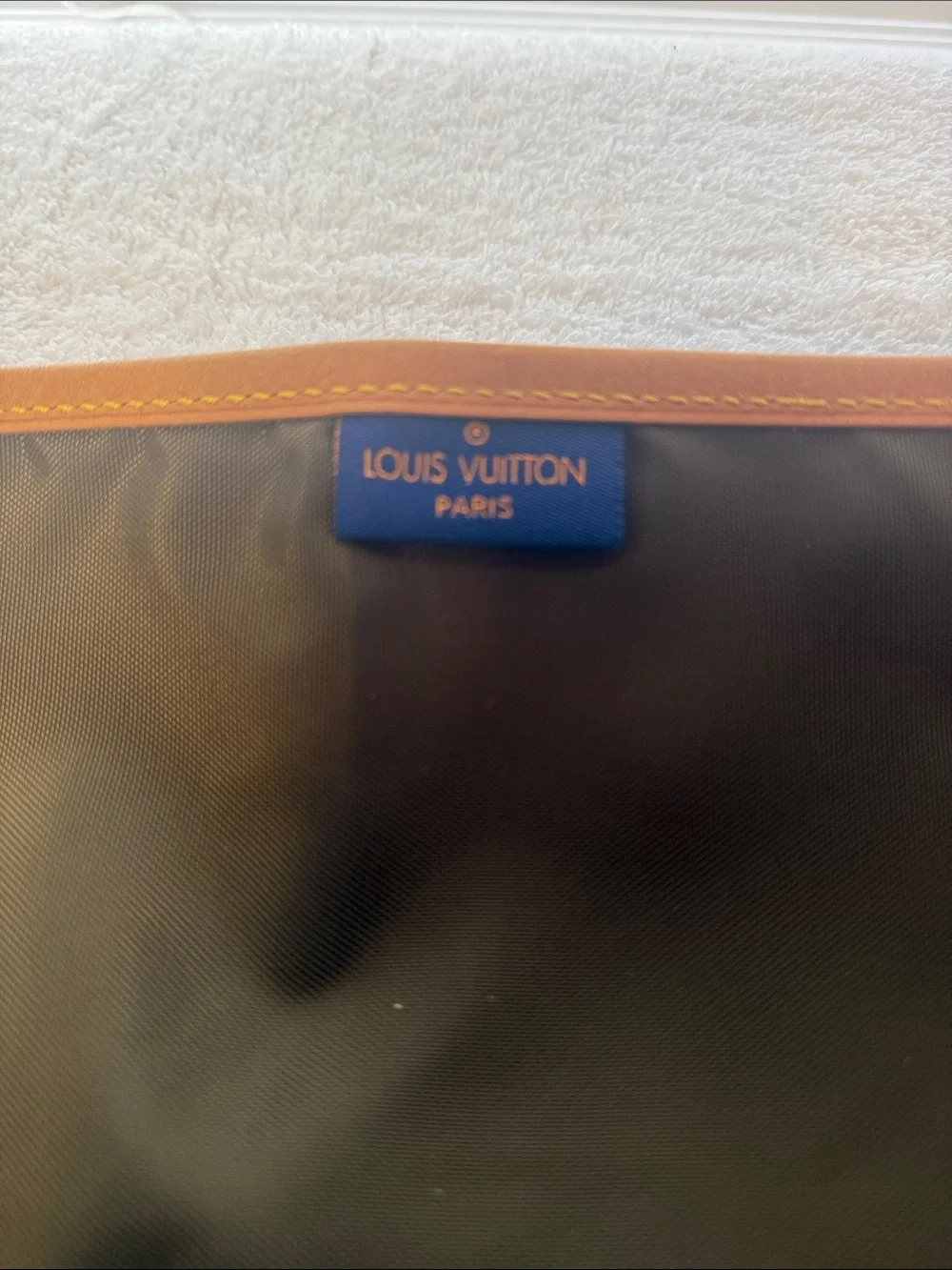 Louis Vuitton smell engraved